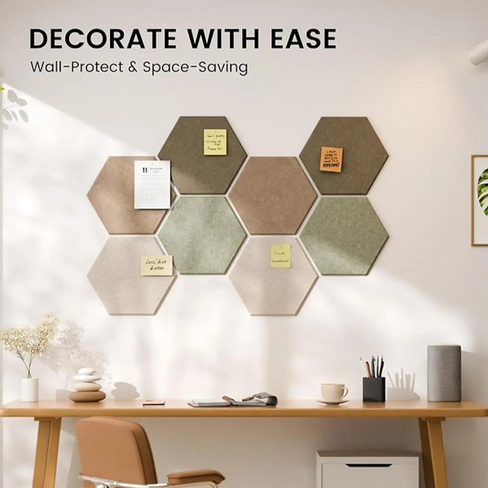 Hexagon Pin Board Set
