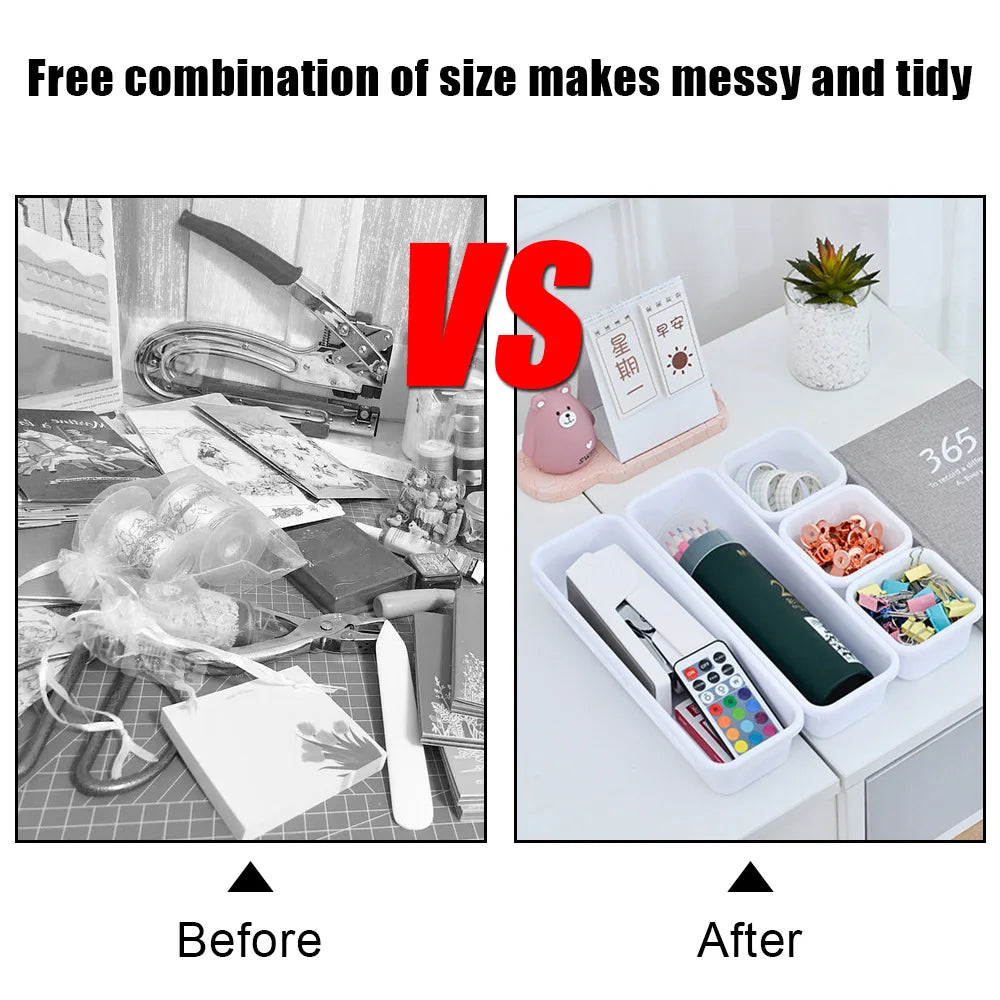8-Piece Drawer Organiser Set