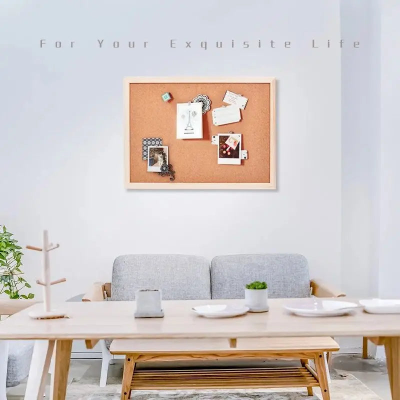 Wooden Cork Board