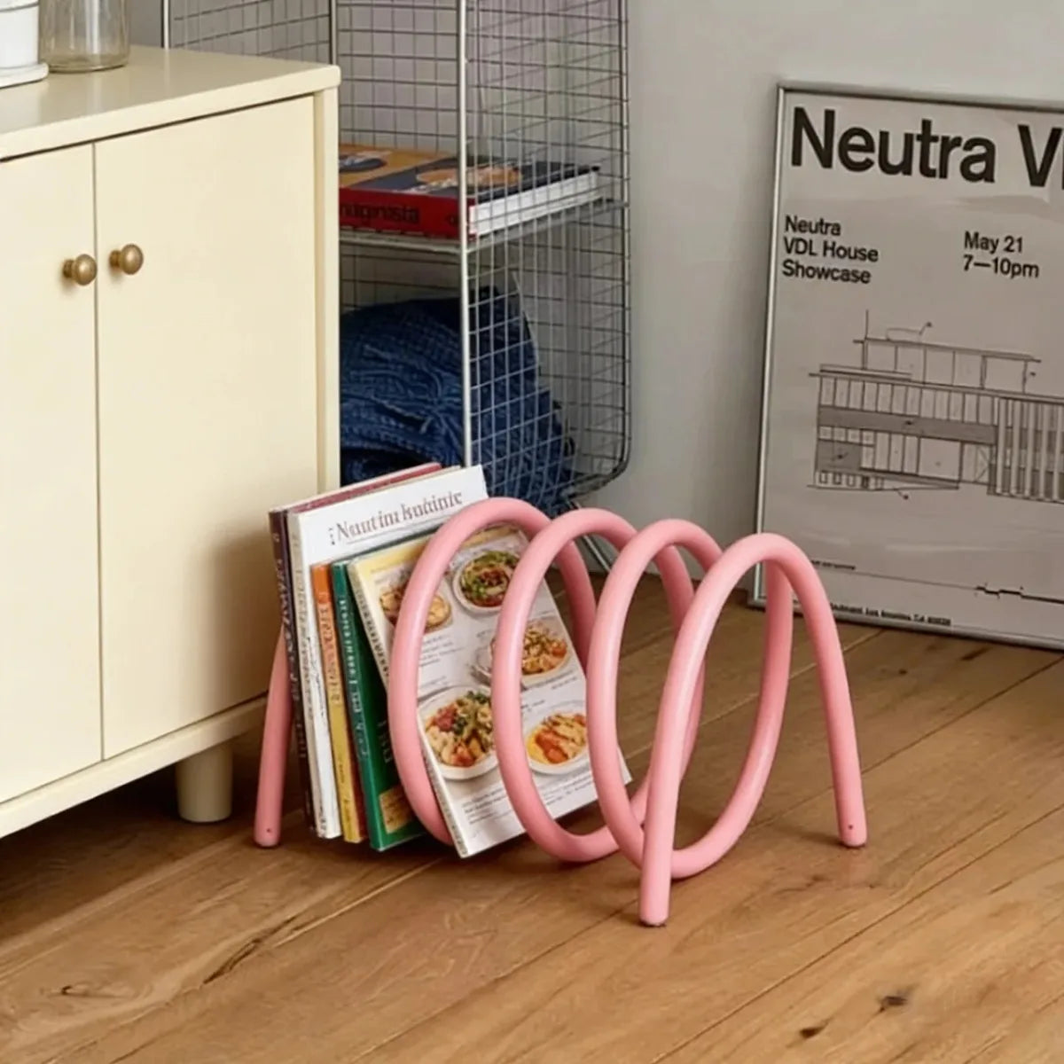 Rotating Magazine Stand