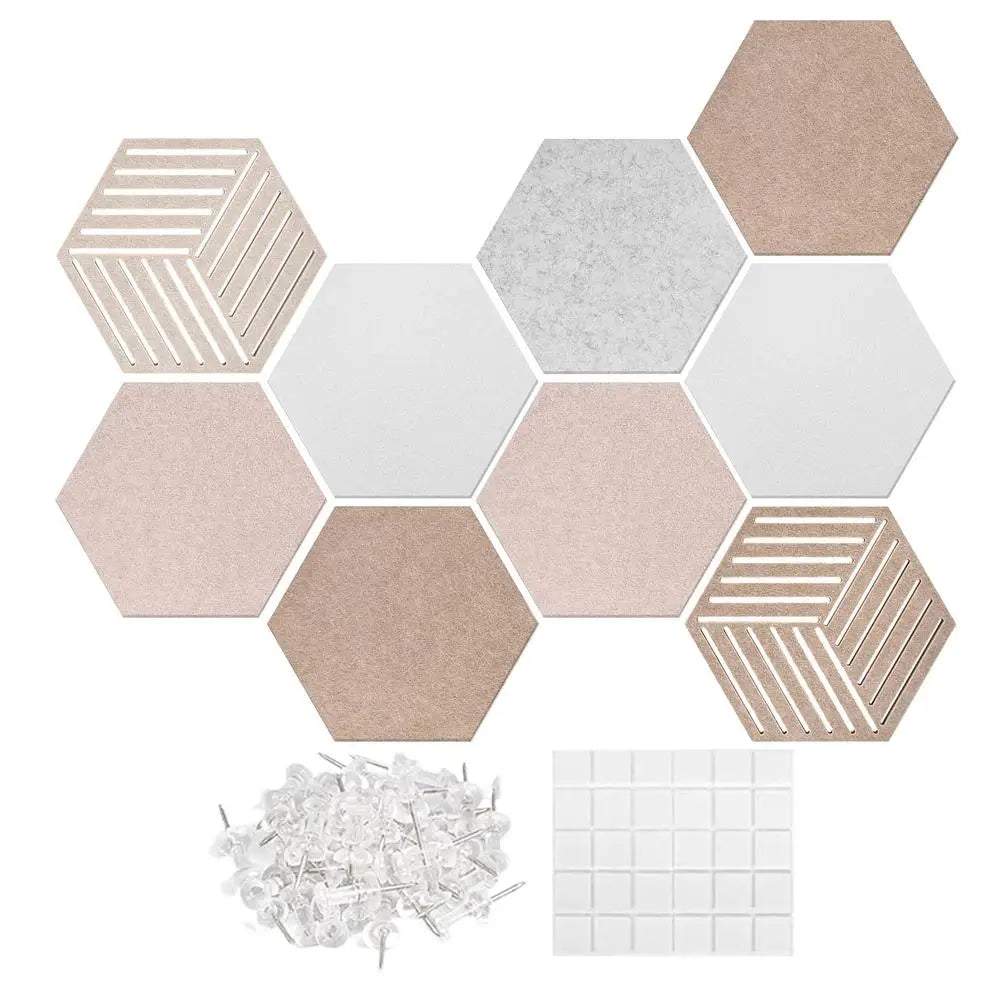 Hexagon Pin Board Set