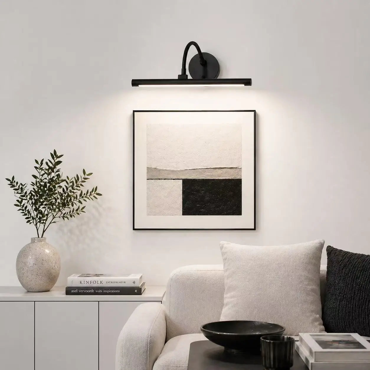 Museum Picture Light — Noir