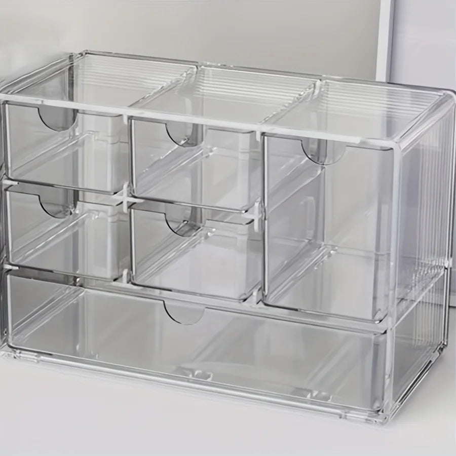 Acrylic 6-Drawer Organiser