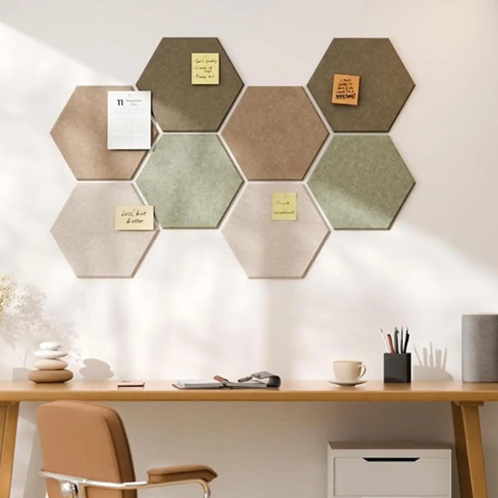 Hexagon Pin Board Set