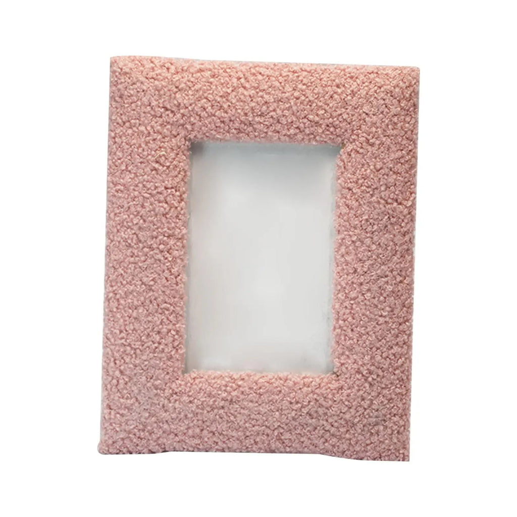 Wood & Plush Photo Frame