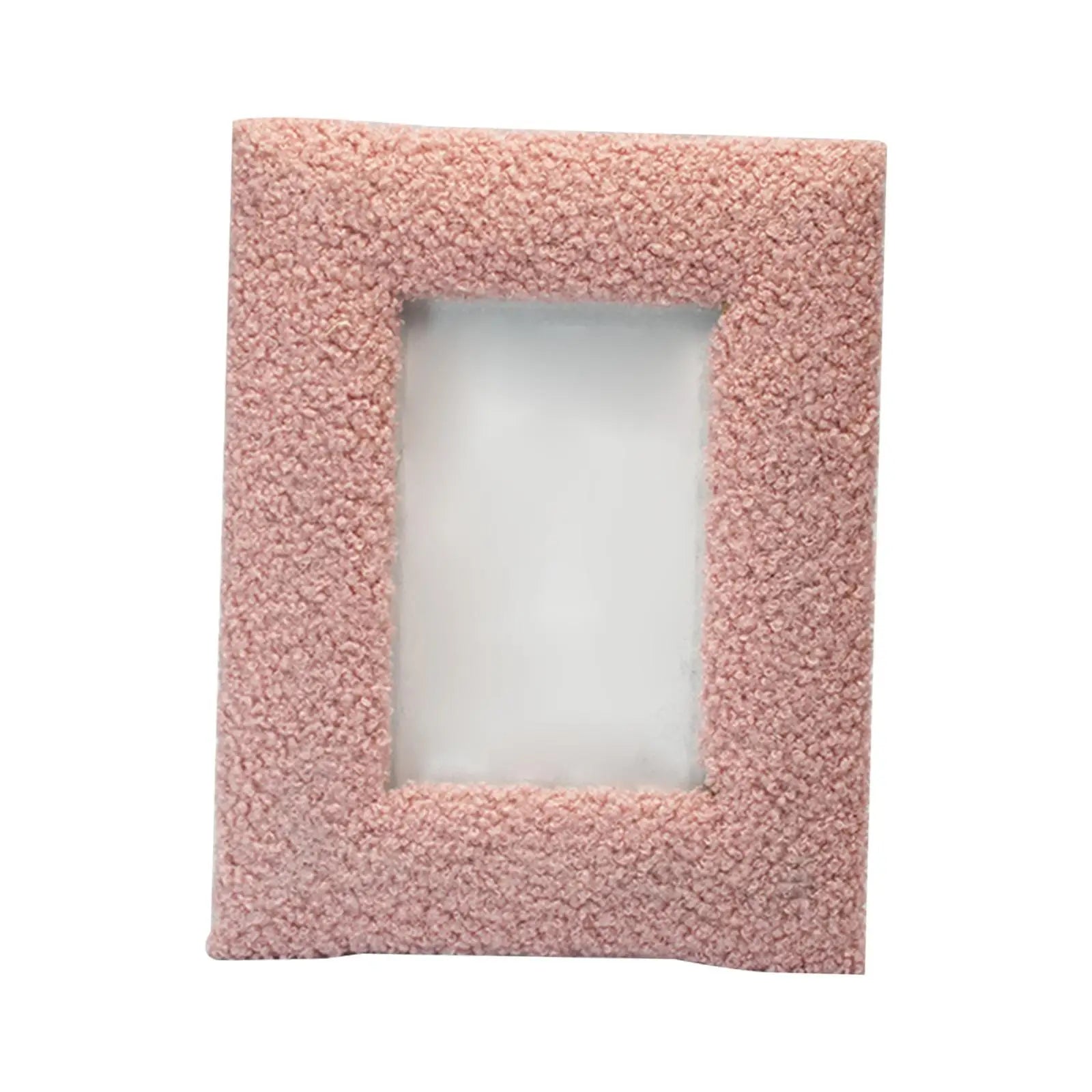 Wood & Plush Photo Frame