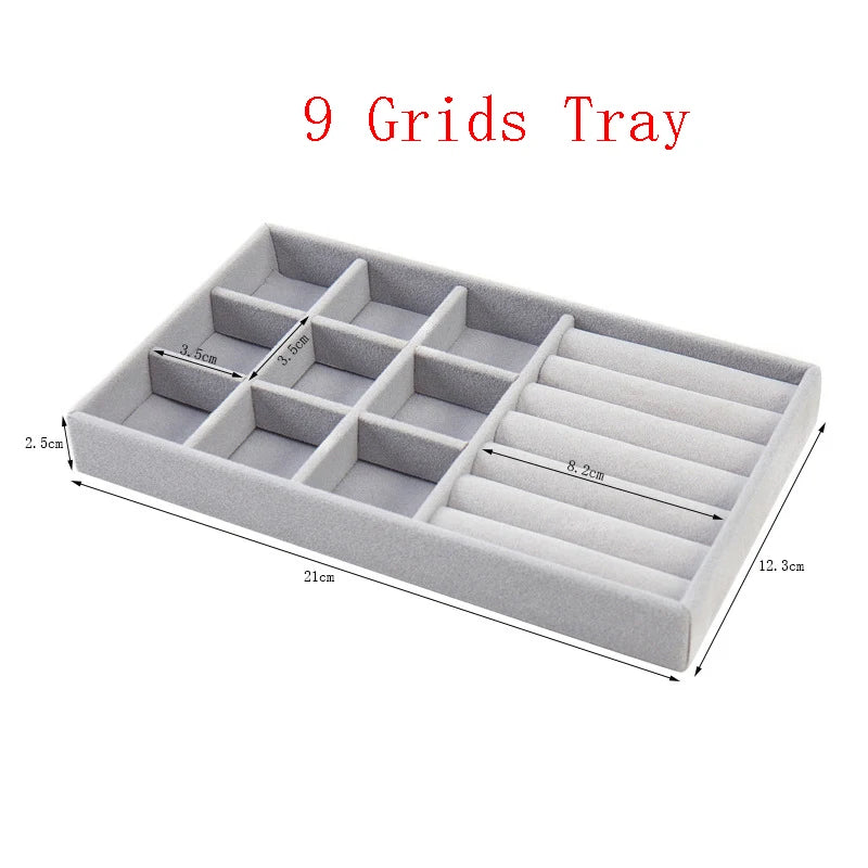 Velvet Jewelry Tray