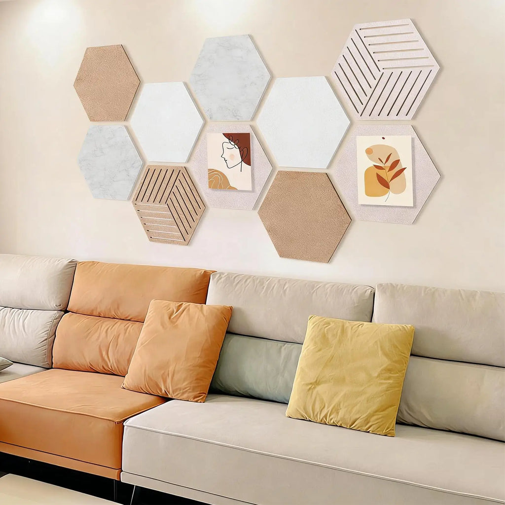 Hexagon Pin Board Set