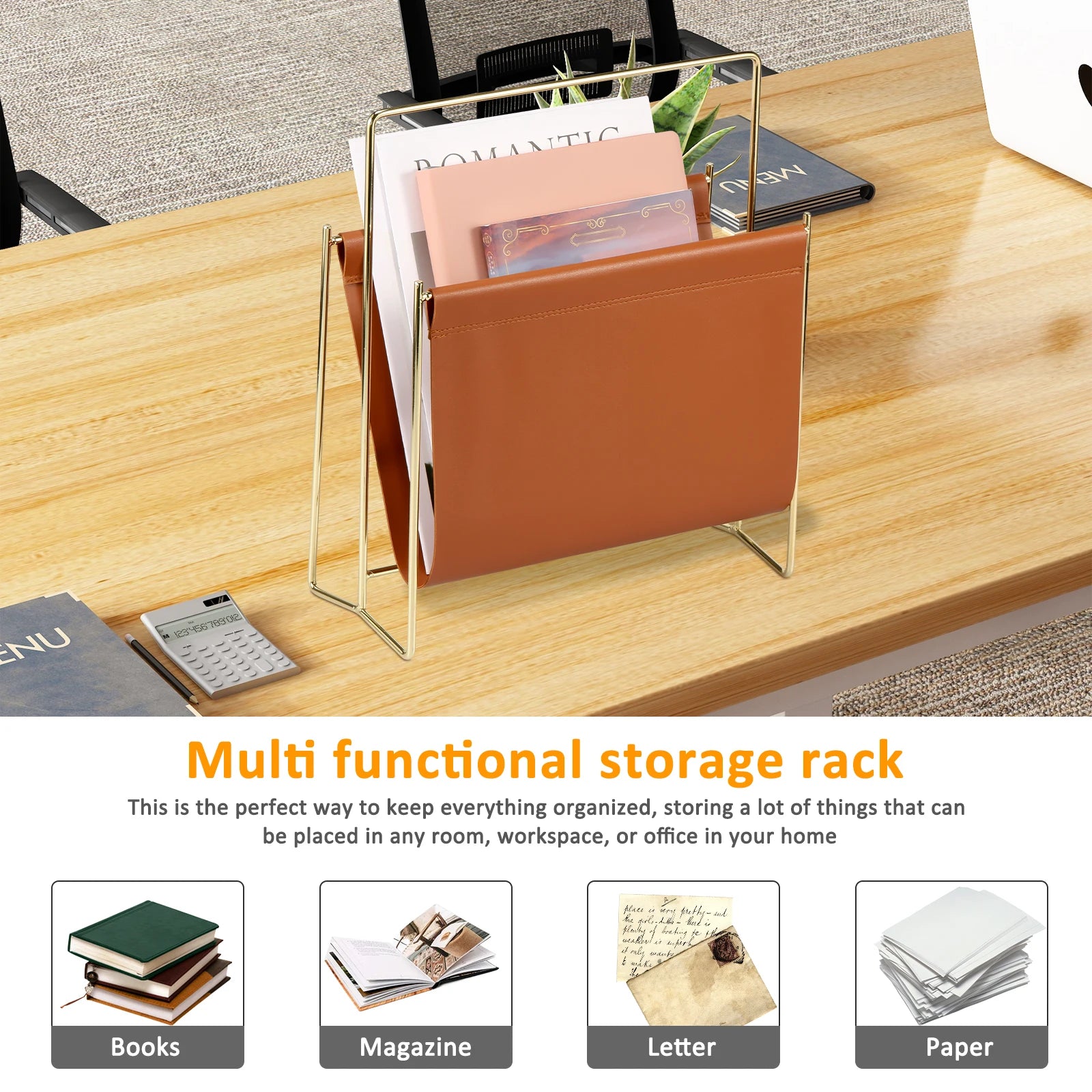 Magazine Storage Rack