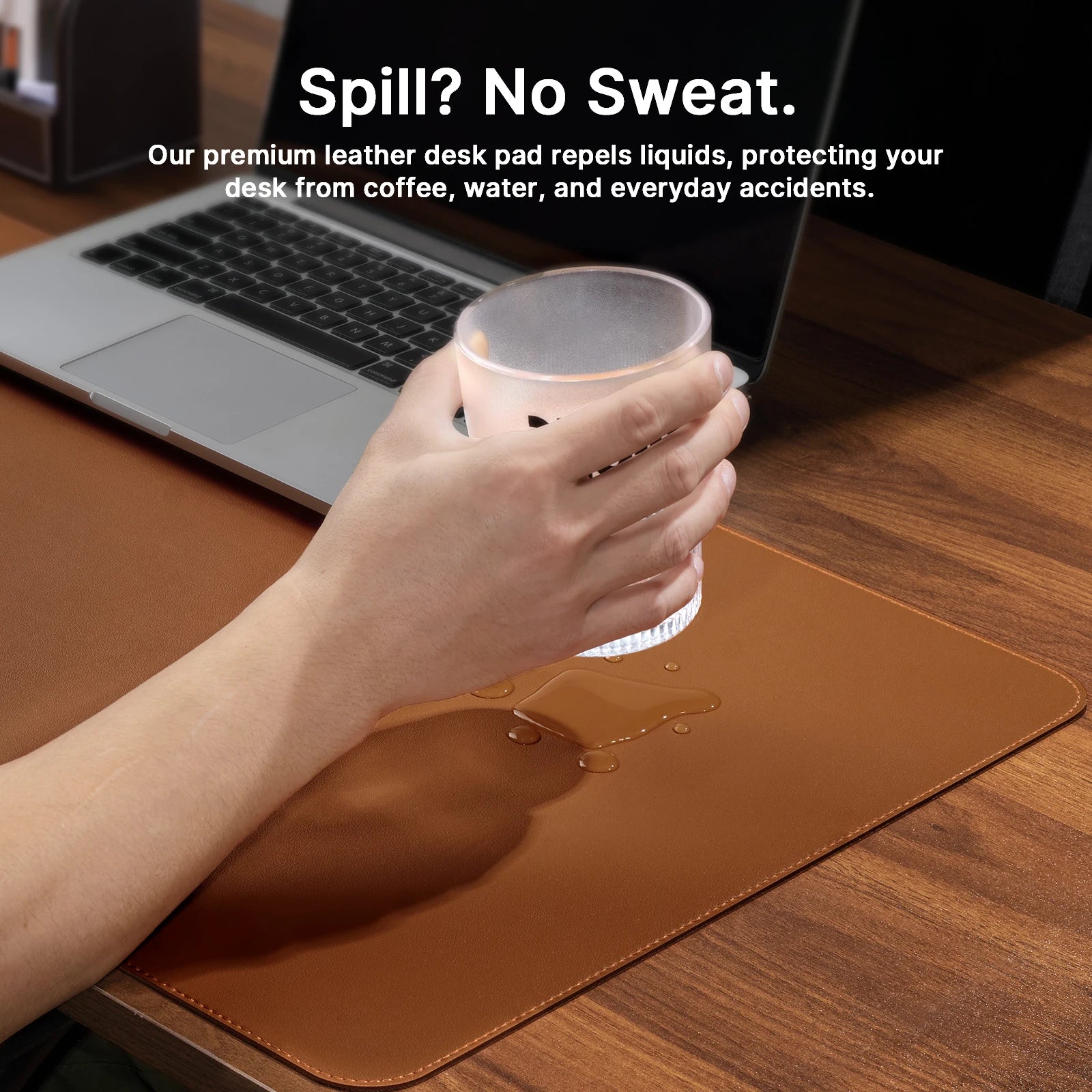 Colour-Block Desk Pad