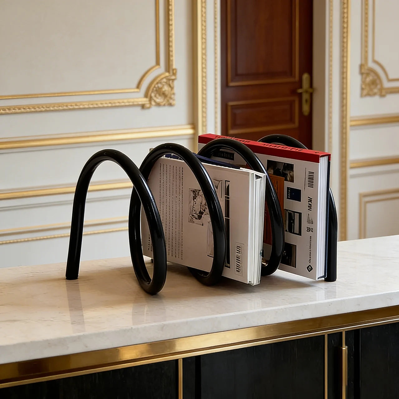 Rotating Magazine Stand