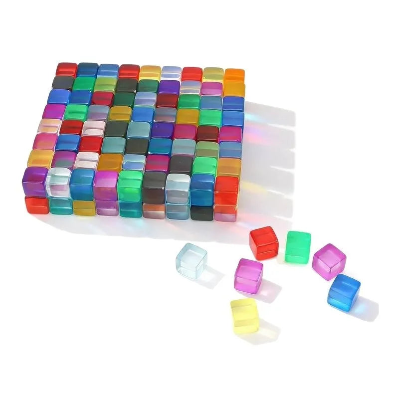 Rainbow Acrylic Blocks