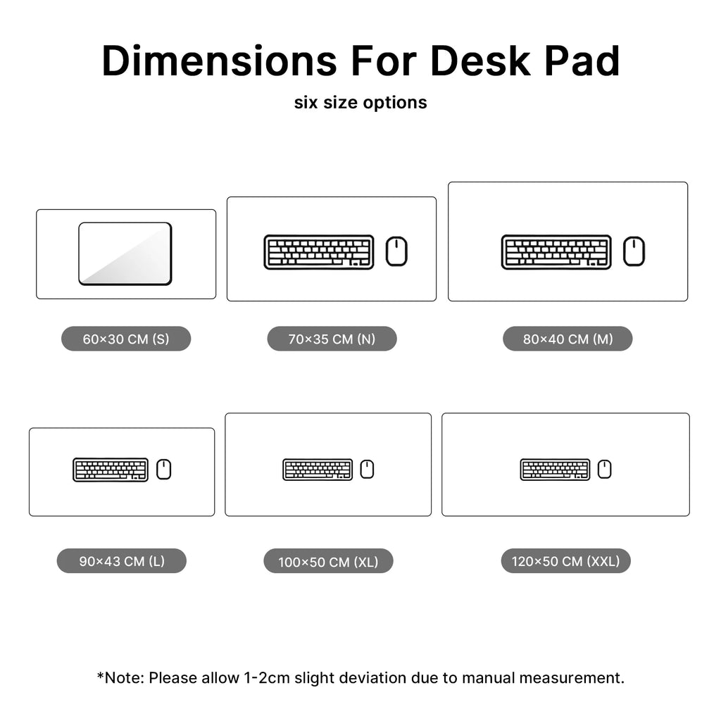 Colour-Block Desk Pad