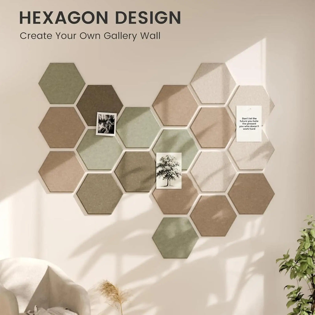 Hexagon Pin Board Set
