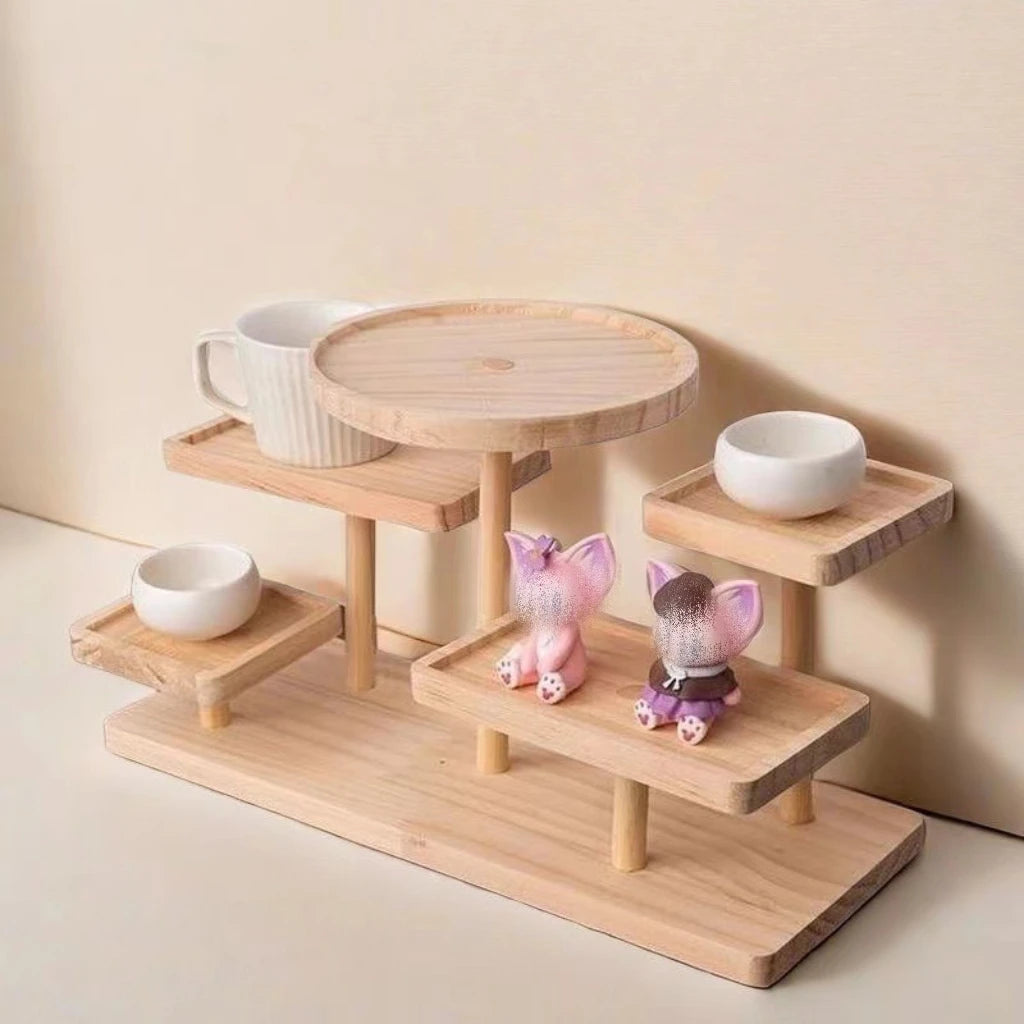 Stacked Display Shelf