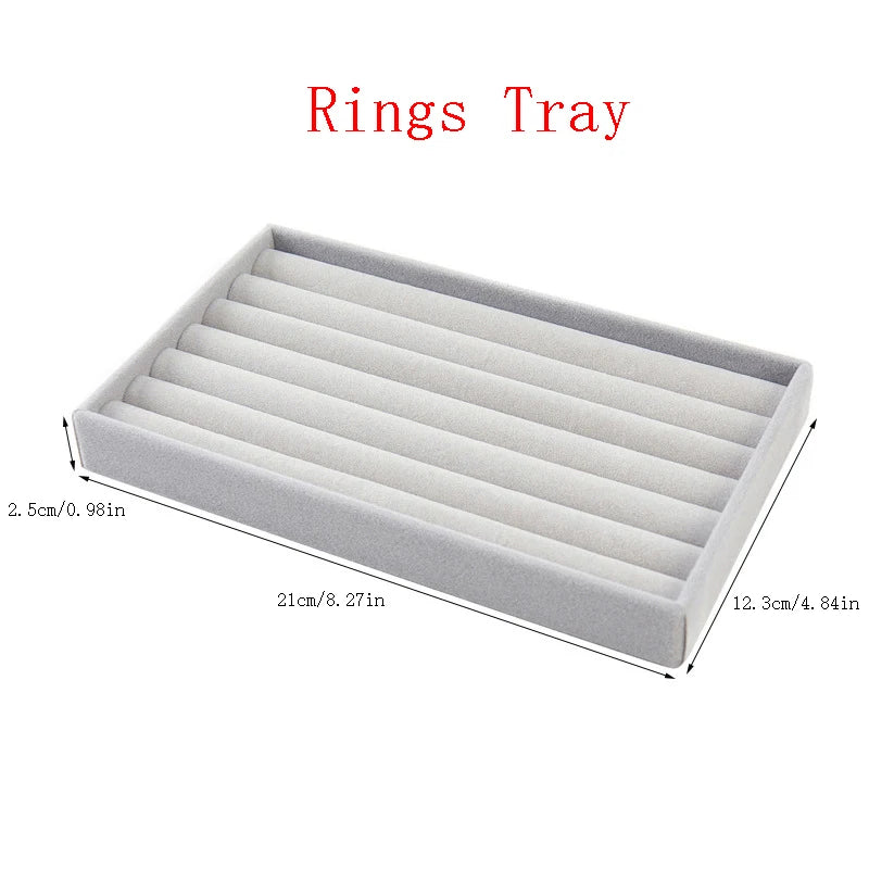 Velvet Jewelry Tray