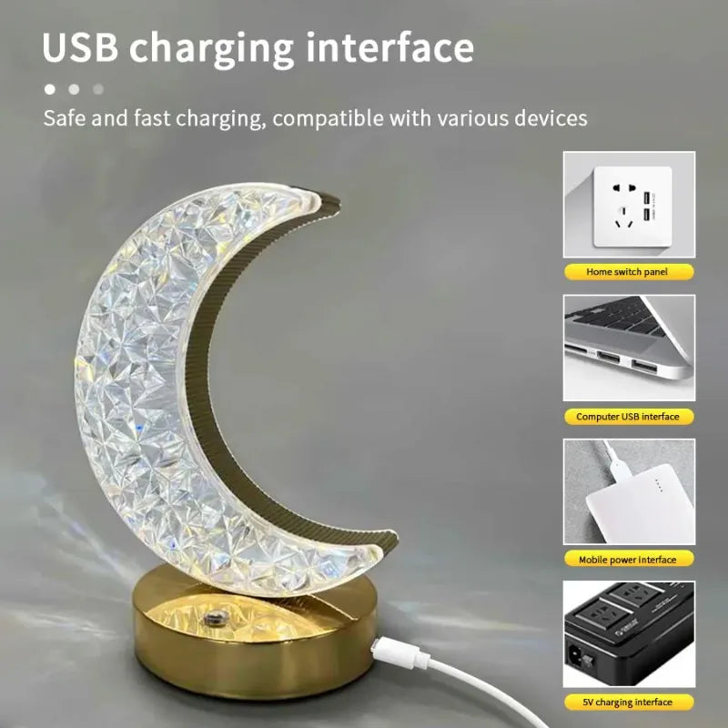 Touch Moon Lamp