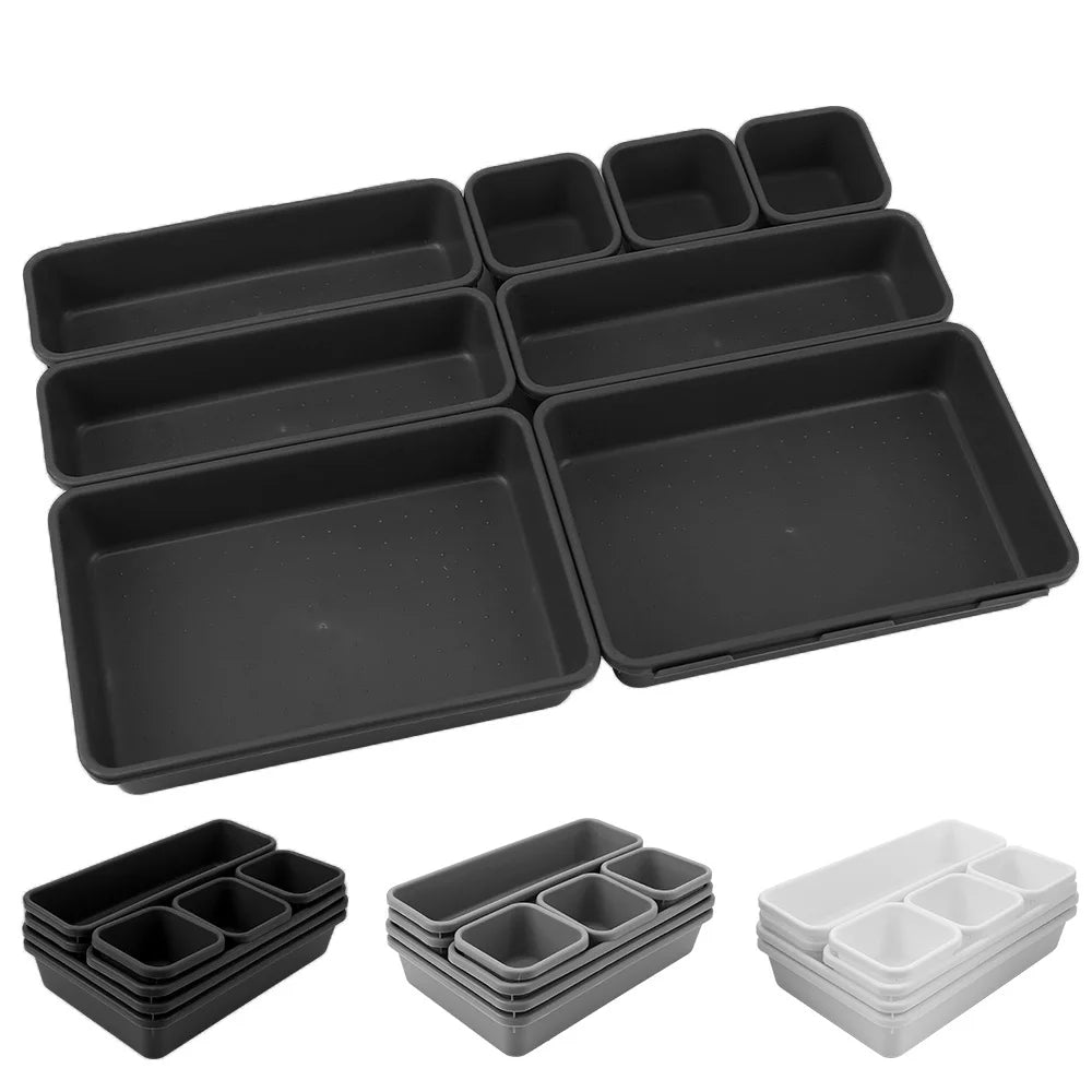 8-Piece Drawer Organiser Set