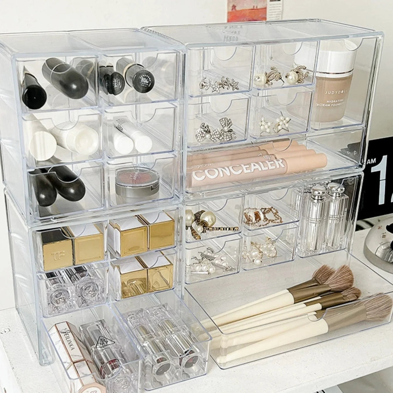 Acrylic 6-Drawer Organiser