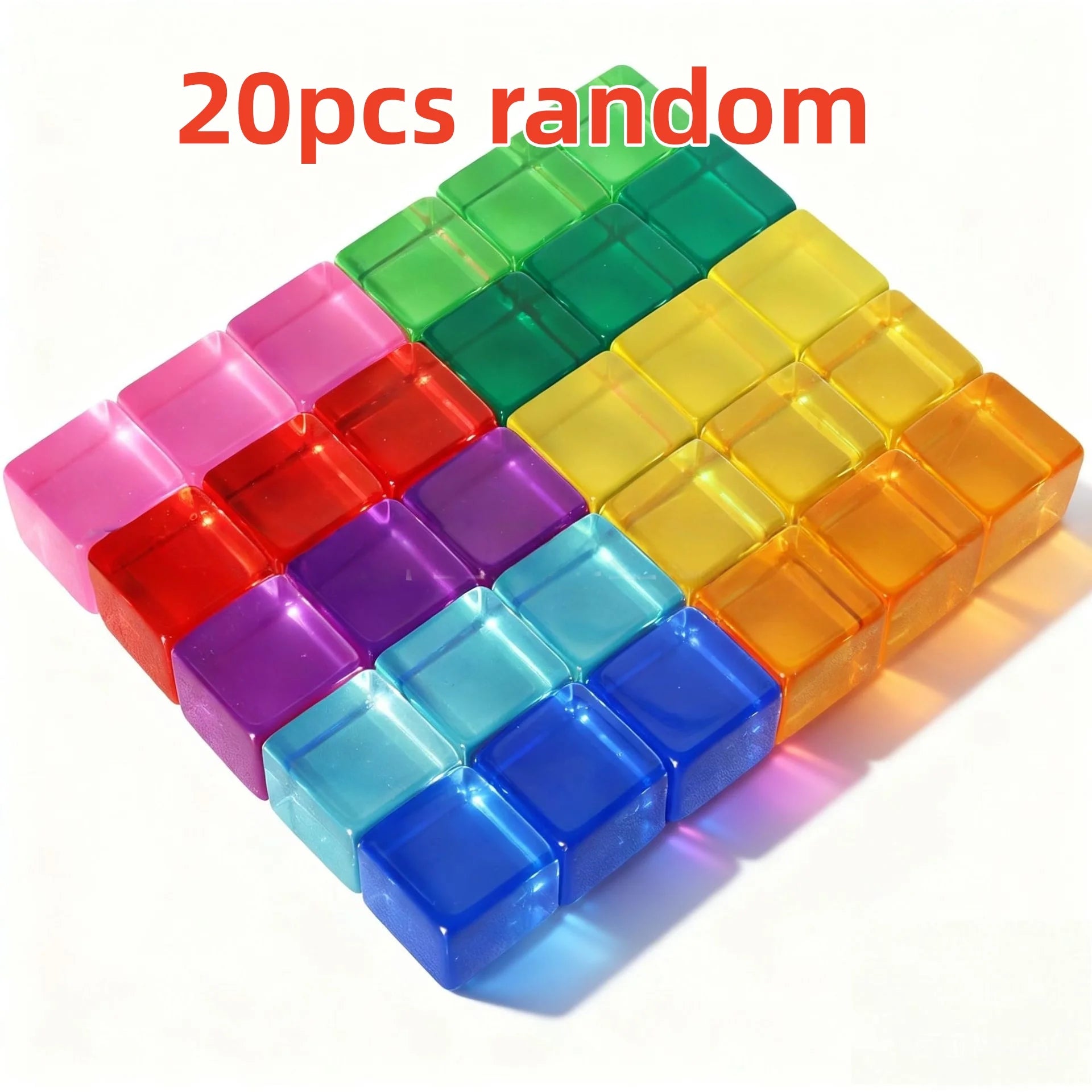 Rainbow Acrylic Blocks