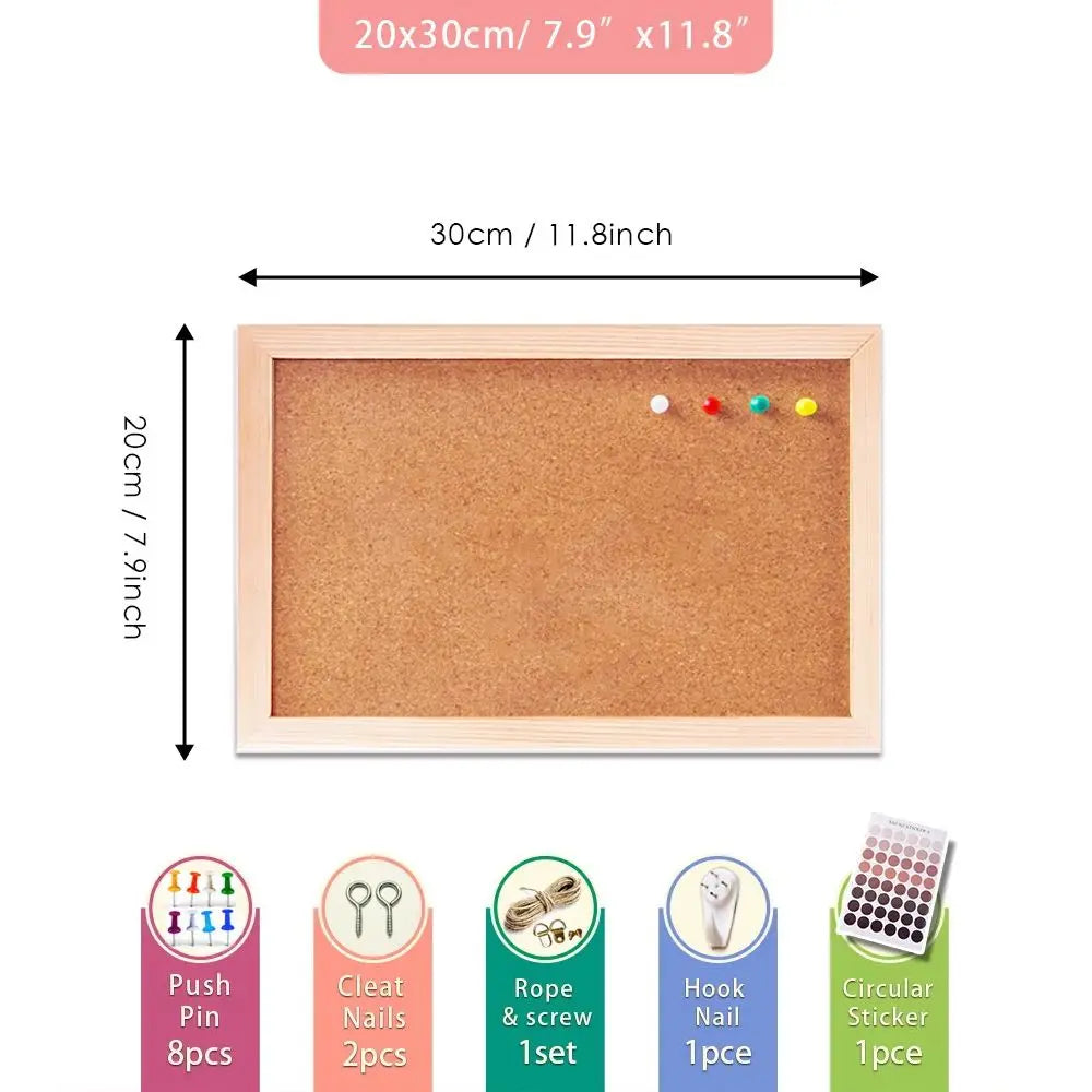 Wooden Cork Board