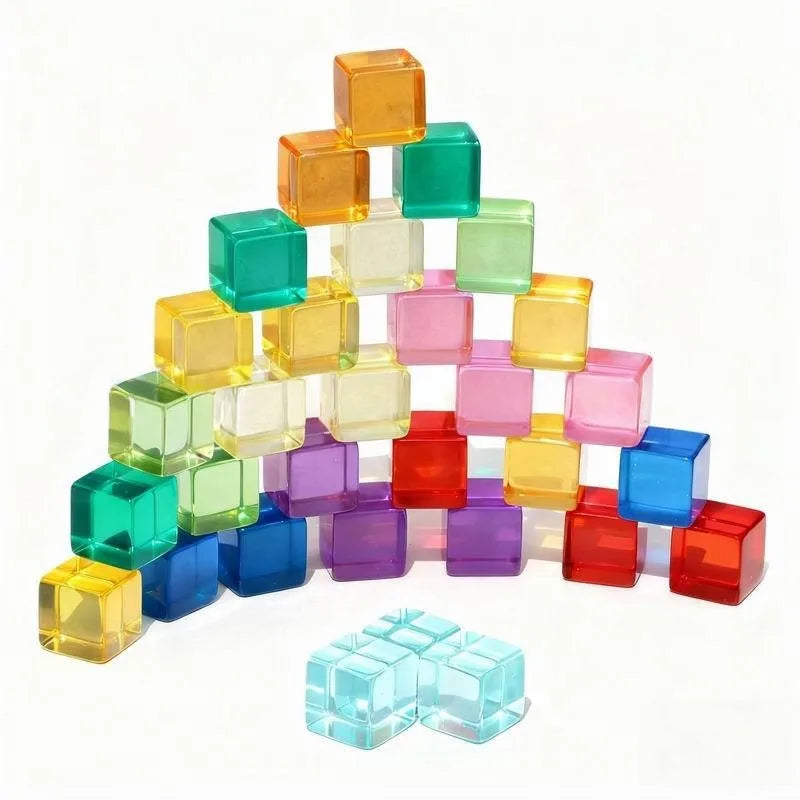 Rainbow Acrylic Blocks