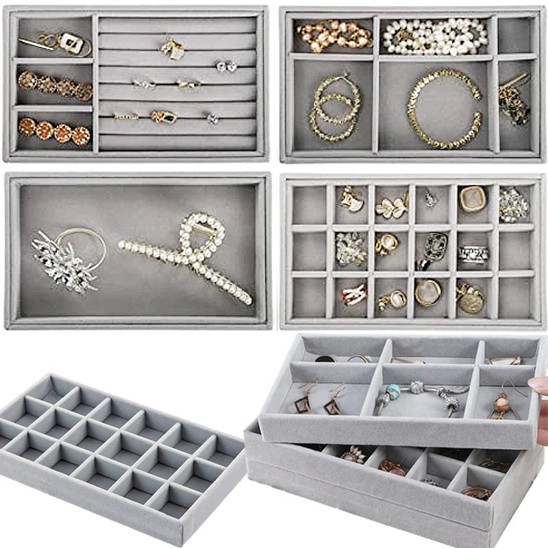 Velvet Jewelry Tray