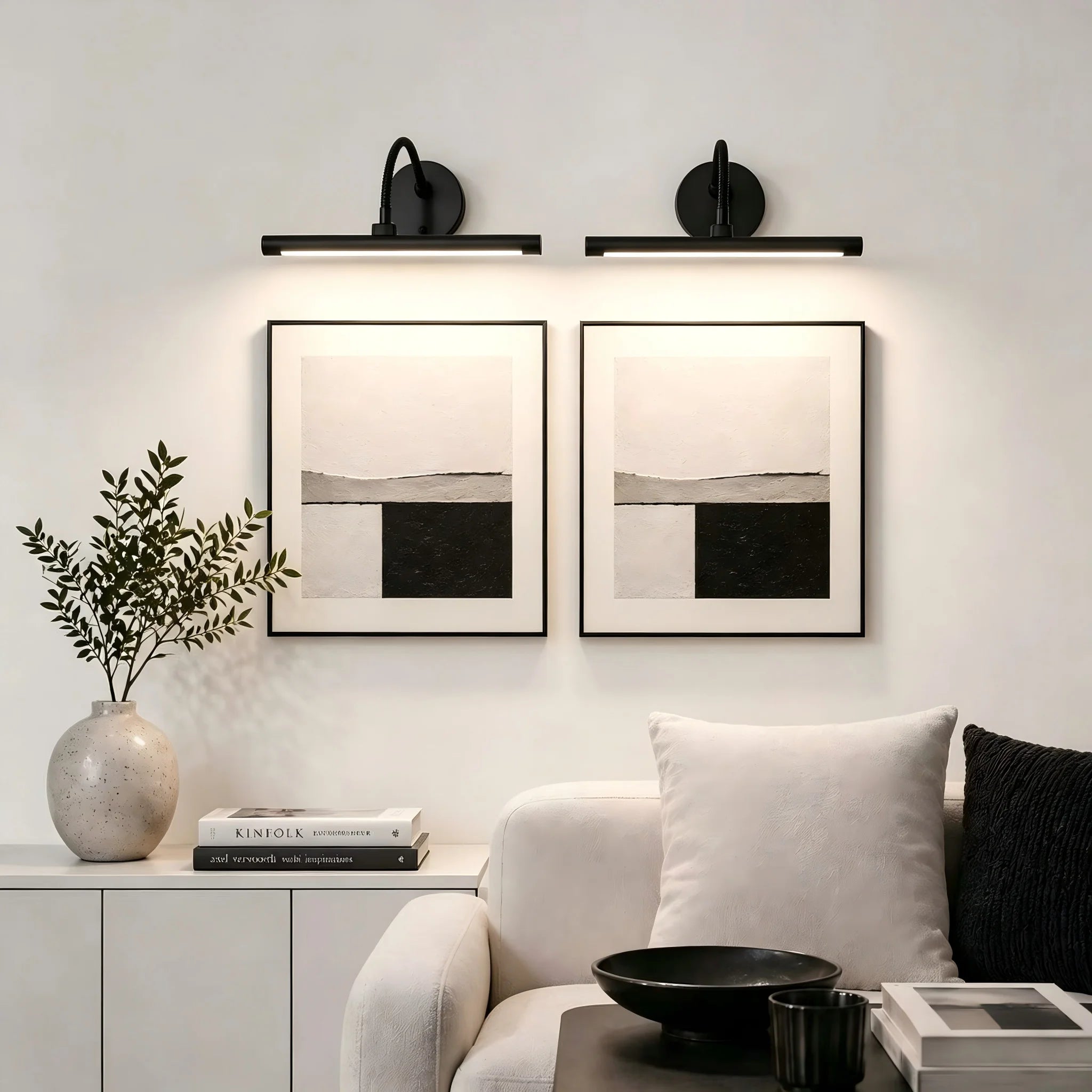 Museum Picture Light — Noir