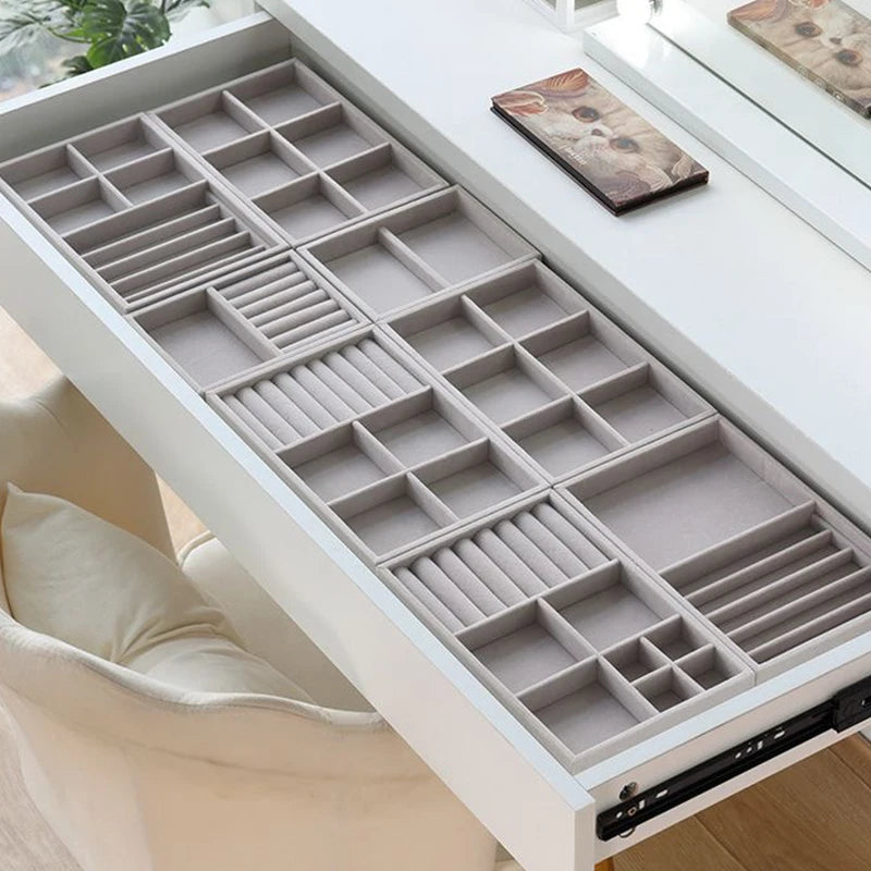 Velvet Jewelry Tray