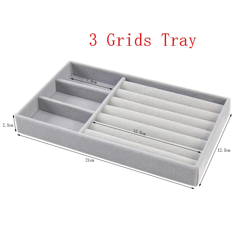 Velvet Jewelry Tray