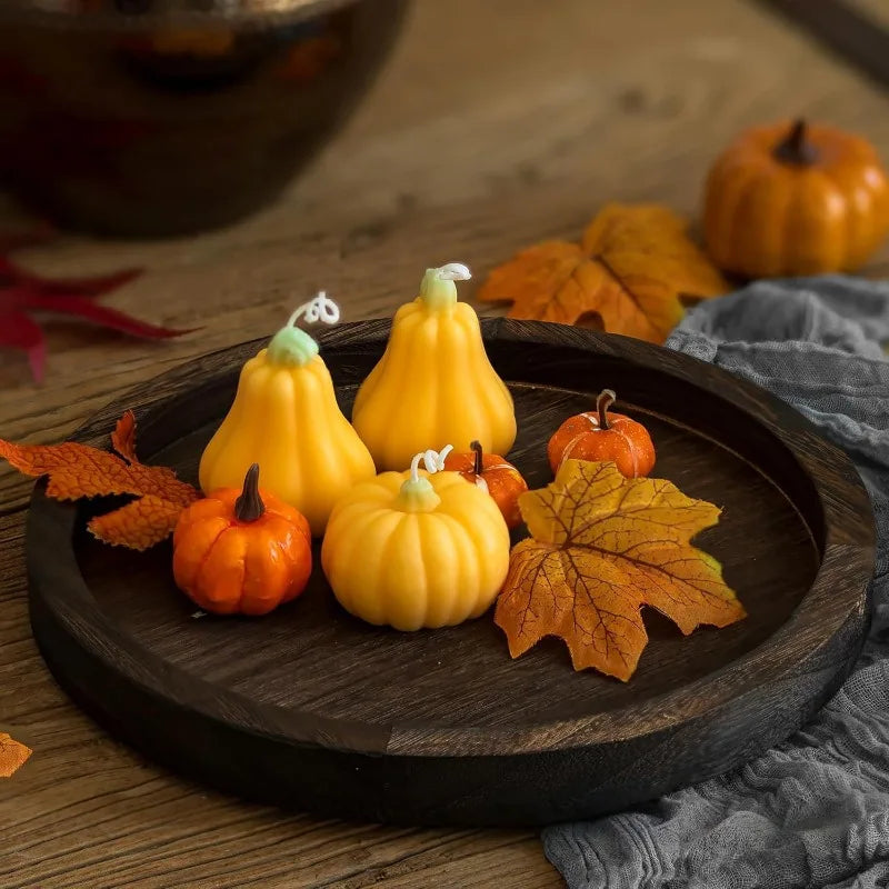 Wood Candle Tray