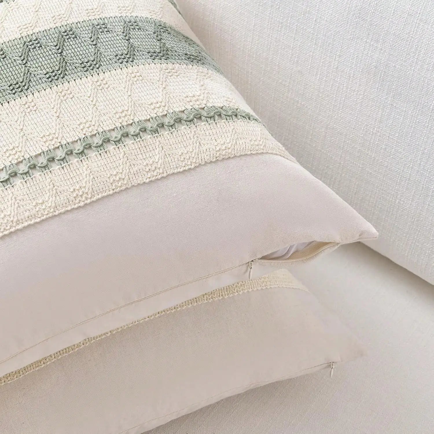 Colour-Block Cushion Cover